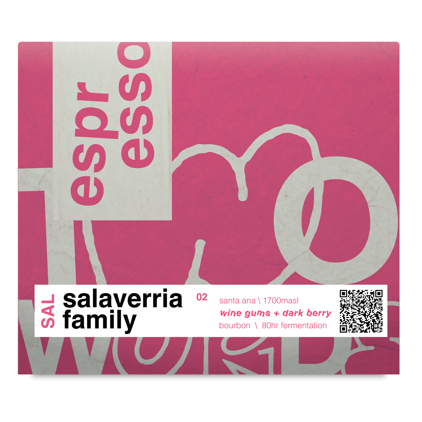 EL SALVADOR - BOURBON - 80HR FERMENTATION- XMAS!