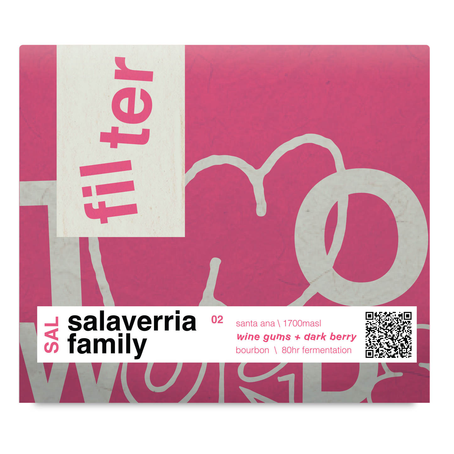 EL SALVADOR - BOURBON - 80HR FERMENTATION- XMAS!