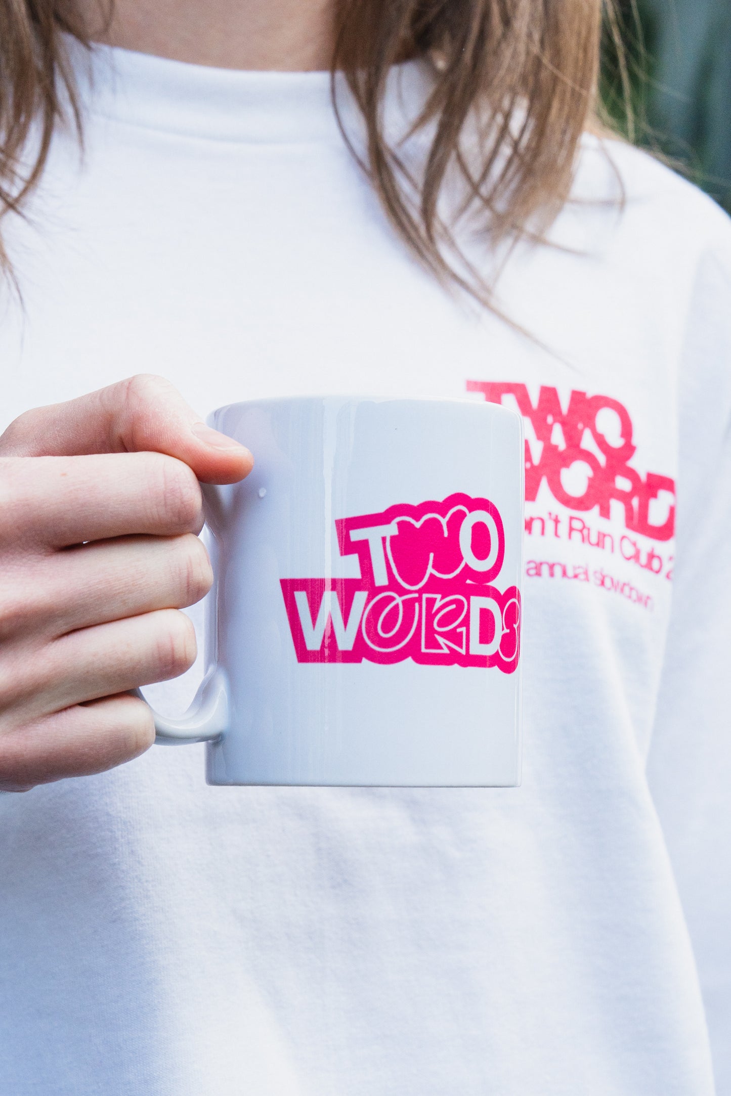 TWO WORDS MUG